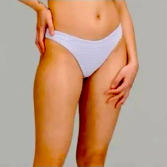 🌟NEW Smocked Mid-Rise Skimpy Swim Bottom SZ. 8   NWT - Picture 4 of 12